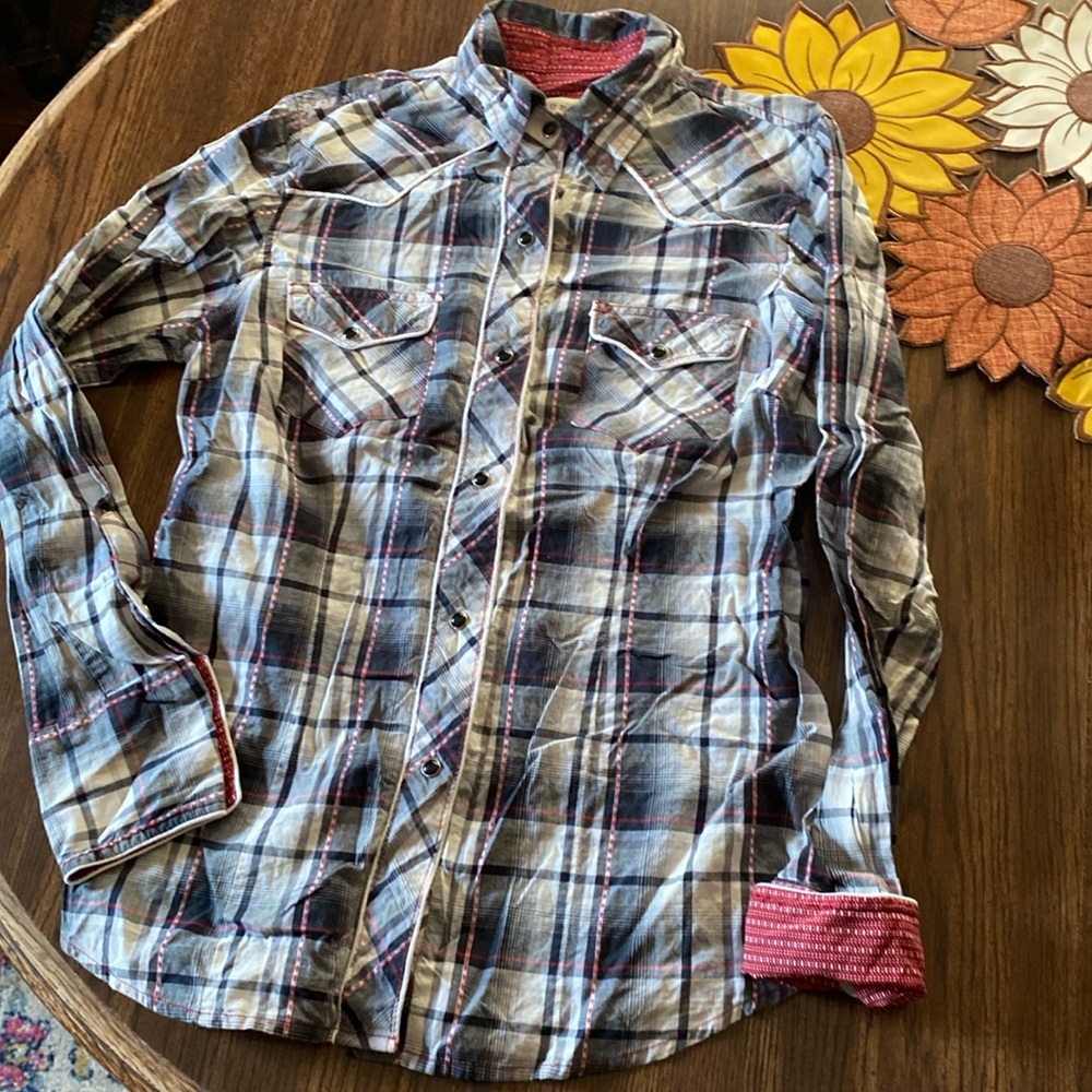 Sz S Roper button down shirt